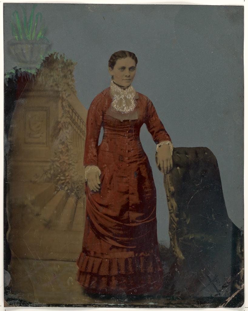 Unknown Artist:[Portrait of young woman], Poster Print Wall Art