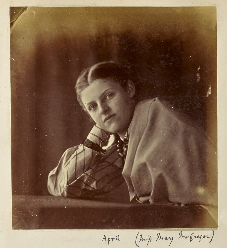 Ronald Ruthven Leslie-Melville:April (Miss Mary MacGregor),16x12"(A3)Poster