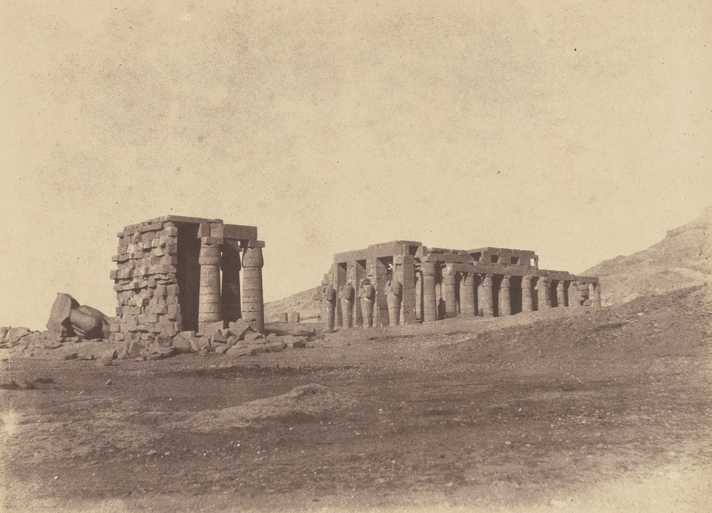 John Beasley Greene:[Ramesseum, Thebes], Poster Print Wall Art