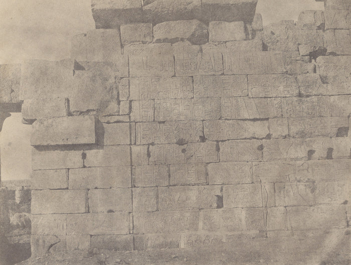 John Beasley Greene:[Karnac, Salle Hypostyle, Mur du Sud (Fa,16x12