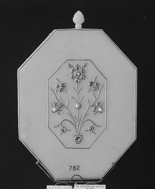 Jewelled Mirror 19th cent,  Poster Print Wall Art