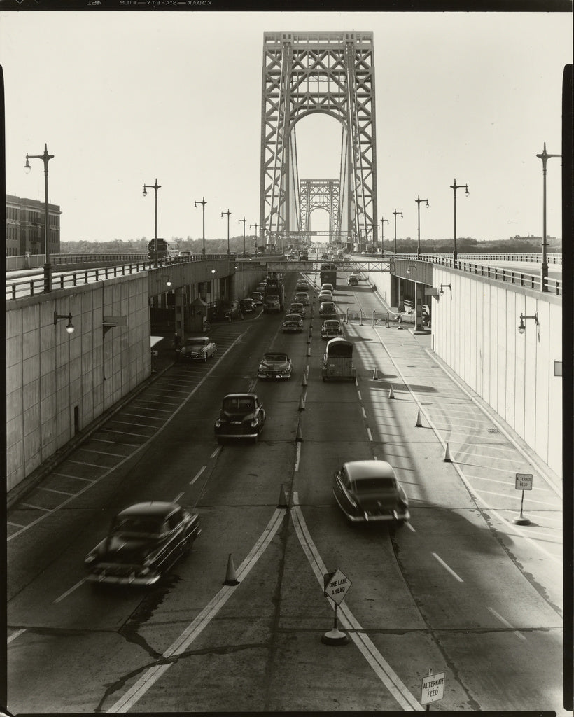 Berenice Abbott:George Washington Bridge, New York,16x12"(A3)Poster