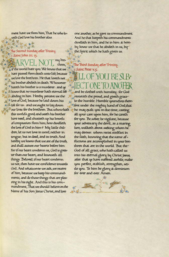 Madelyn Walker:Decorated Text Page, Poster Print Wall Art