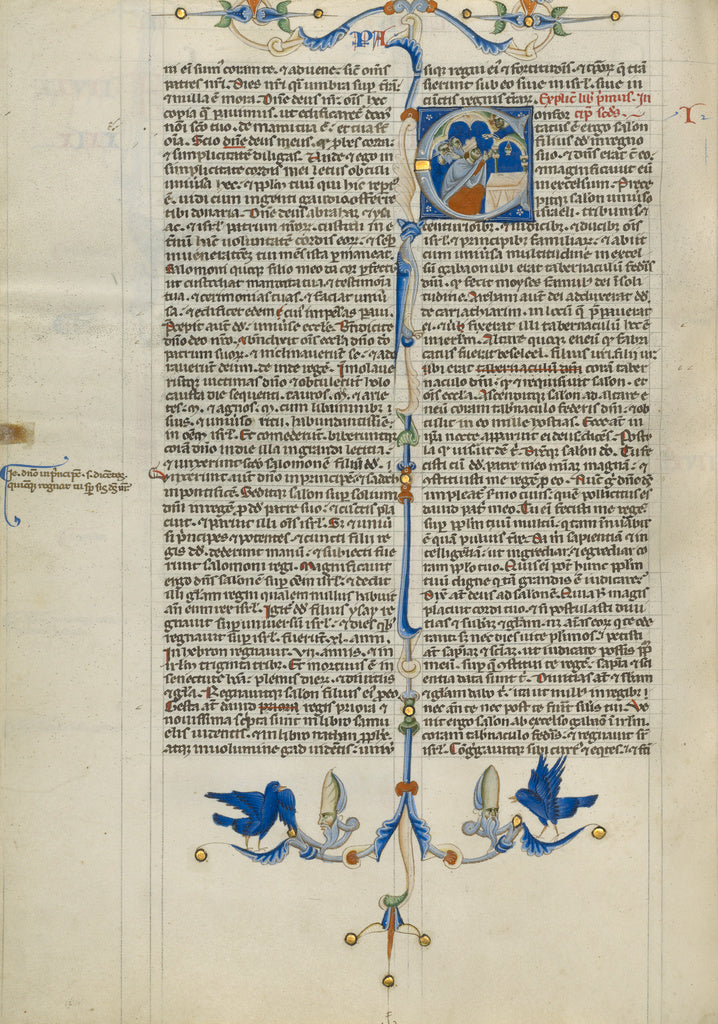 Unknown Artist:Initial C: Solomon Sacrificing in the Temple, Poster Print Wall Art