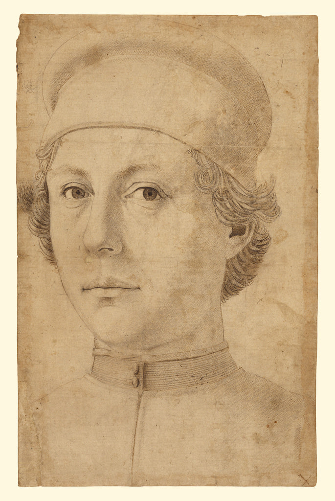 Piero del PollaiuoloAttributed to:Portrait of a Young Man, H,16x12