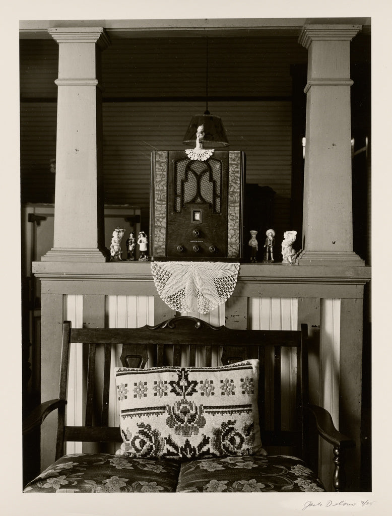 Jack Delano:In the House of a Farmer of Fairly Modest Means,, Poster Print Wall Art
