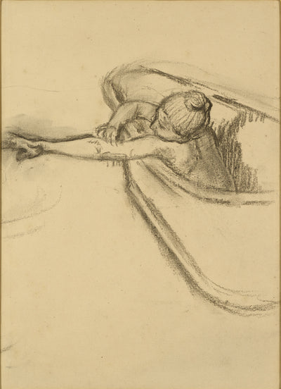 Edgar Degas:Woman in the Bath Drying her Arm,16x12"(A3)Poster