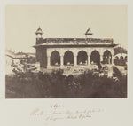 Baron Alexis de La Grange:Agra, Pavillon en marbre blanc, da,16x12"(A3)Poster