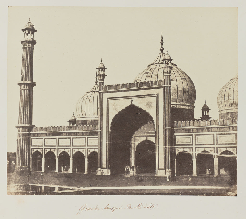 Baron Alexis de La Grange:Grande Mosquée de Dehli [sic],16x12"(A3)Poster