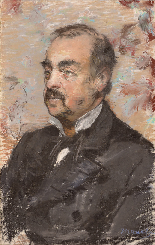 edouard Manet:Portrait of Julien de la Rochenoire,16x12
