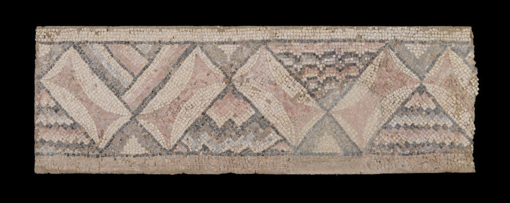 Unknown:Panel from a Mosaic Floor from Antioch (top right bo, Poster Print Wall Art