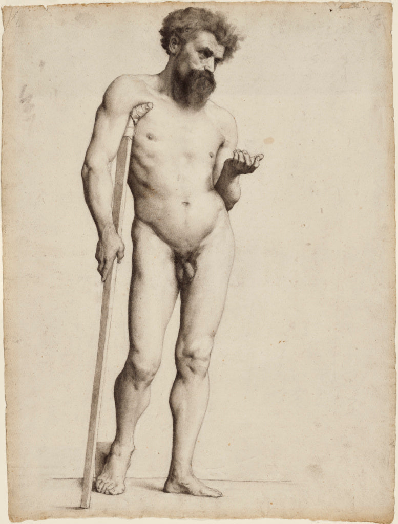 Gabriel Ferrier:Standing Male Nude,16x12"(A3)Poster