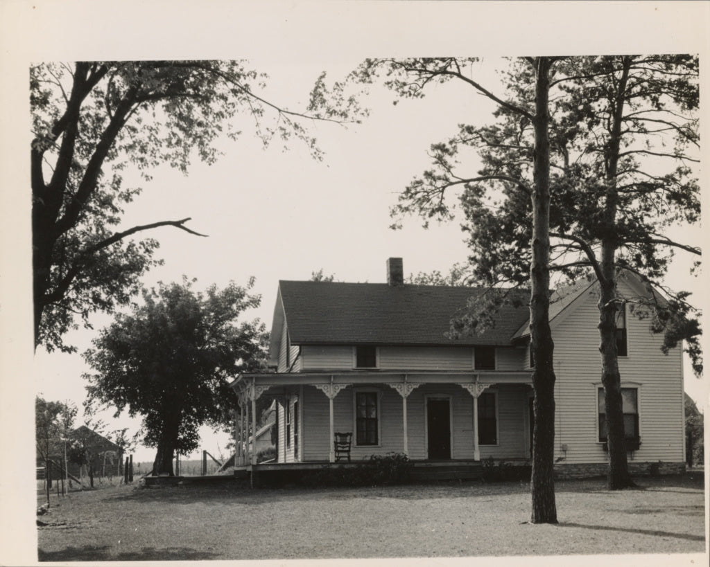 Dorothea Lange:White Clapboard House, Nebraska,16x12"(A3)Poster