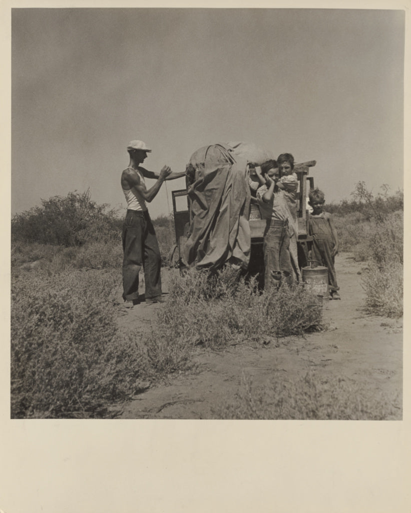 Dorothea Lange:Transients, New Mexico,16x12"(A3)Poster