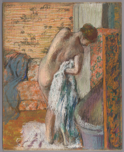 Edgar Degas:Après le bain (Femme s'essuyant),16x12"(A3)Poster