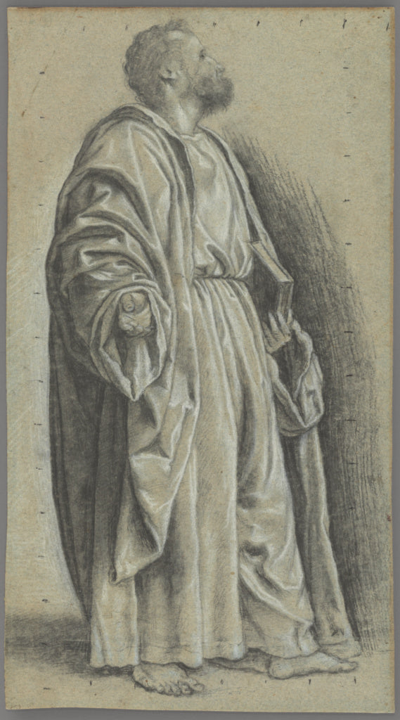 Giovanni Girolamo Savoldo , about 1480 - after 1548):Study f,16x12