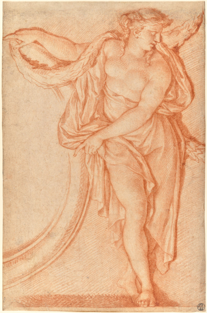 Michel DorignyAttributed to:Study for a Ceiling Decoration,16x12"(A3)Poster