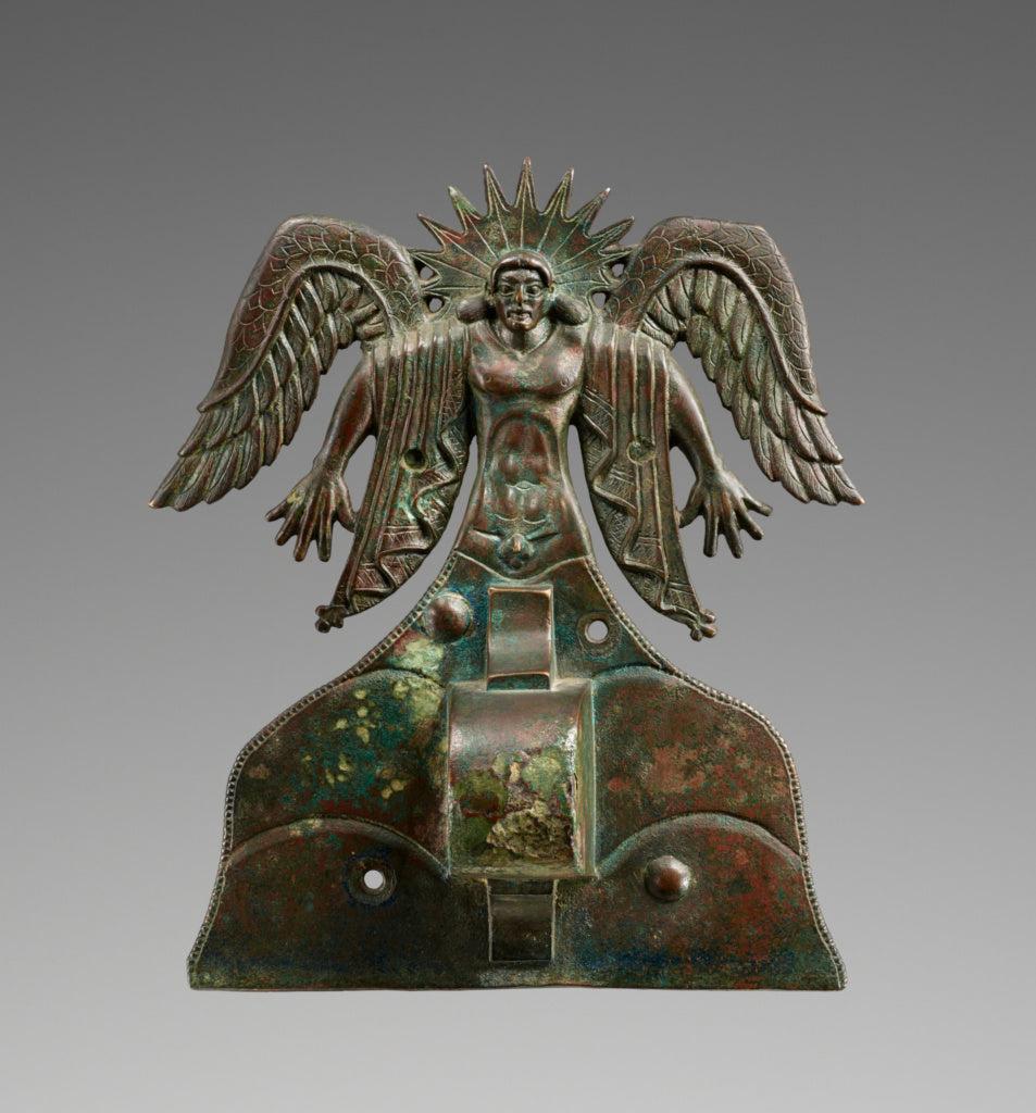 Unknown:Appliqué depicting the Sun God Usil, Poster Print Wall Art