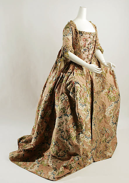 Robe à la Française 1710–74,16x12"(A3)Poster