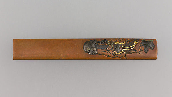 Knife Handle  19th cent Sekiryuken,  Poster Print Wall Art