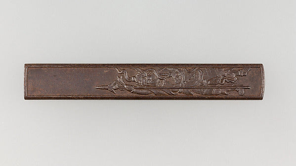 Knife Handle  19th cent Joken Mori,  Poster Print Wall Art