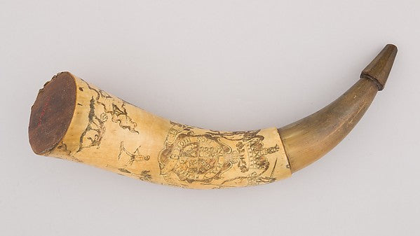 Powder Horn 18th cent,  Poster Print