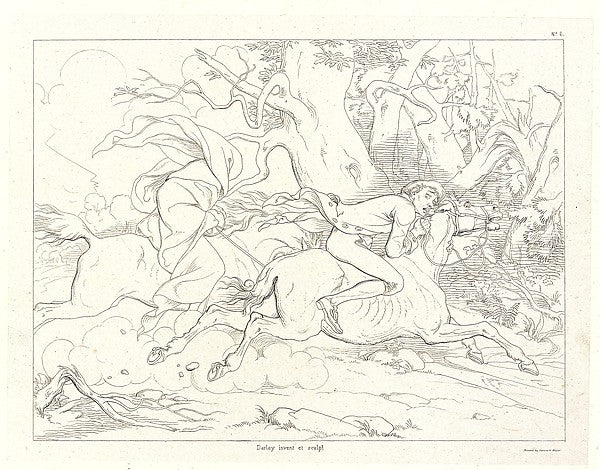Washington Irving's Illustrations of the Legend of Sleepy Holl,  Poster Print Wall Art
