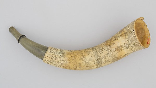 Powder Horn c1760,  Poster Print