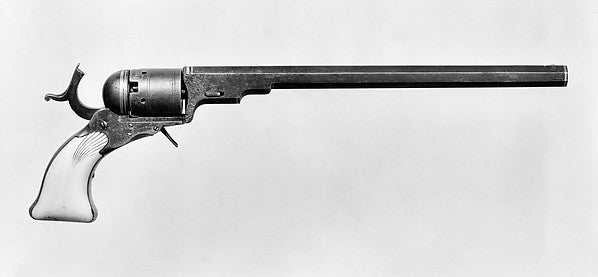 Colt Paterson Percussion Revolver  No. 5  Holster Model  seria,  Poster Print Wall Art