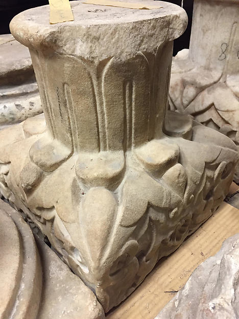 :Capital and Bases of a Column 14th century-16x12"(A3) Poster