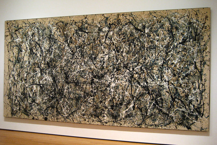 One: Number 31 by Jackson Pollock, vintage art, modern poster print