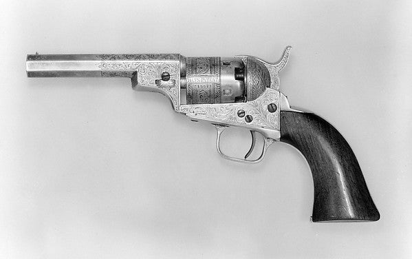 Wells Fargo Colt Revolver c1851,16X12"(A3) Poster