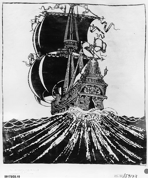 :Printed Linen c1925-16x12"(A3) Poster