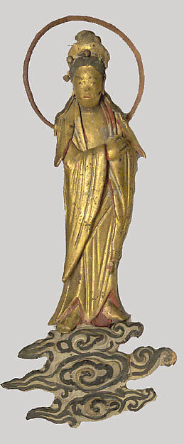 Figure of Attendant Deity,16x12"(A3) Poster