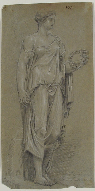 Statue of Flora from Farnese 18th cent-Anonymous,French,18th,  Poster Print Wall Art