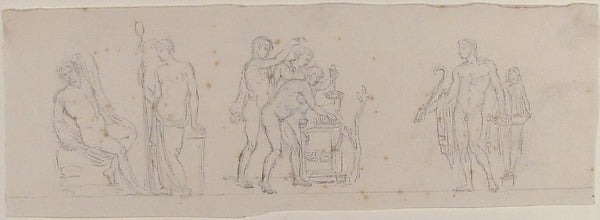 Sacrifice 18th cent-Anonymous,French,18th cent,  Poster Print Wall Art