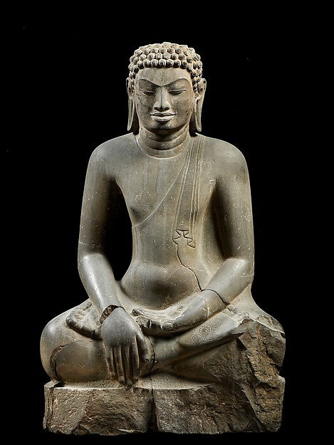Buddha Calling the Earth to Witness 9th–early 10th cent,16x12"(A3)Poster