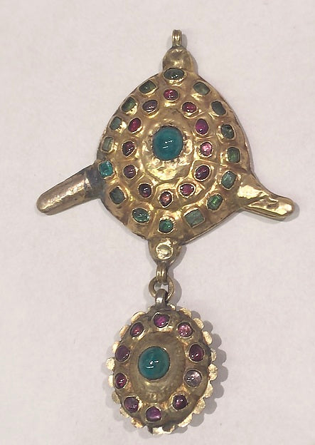 :Pendant or Head Ornament 20th century-16x12"(A3) Poster