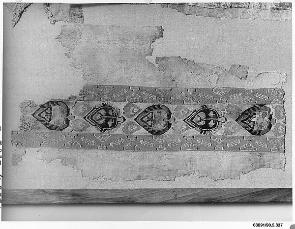 :Band with Vegetal Ornament 7th–8th century-16x12"(A3) Poster