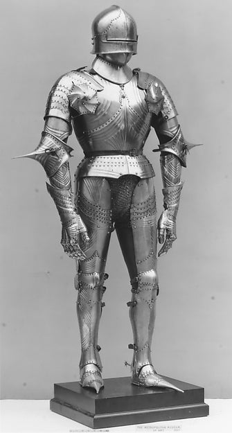 Armor c1480 and later,  Poster Print Wall Art