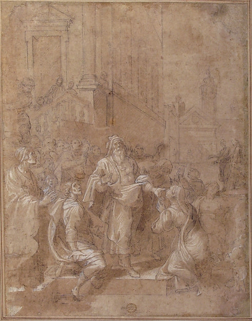 Thanksgiving  for the Acquittal of Susanna  1553–1628-Baldassa,16x12"(A3) Poster
