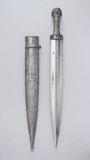 Dagger  with Sheath c1840–50,  Poster Print Wall Art