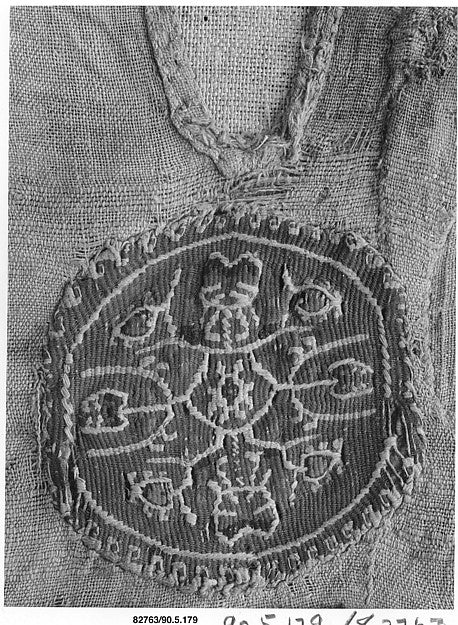 :Fragment of a Tunic 5th–6th century-16x12"(A3) Poster