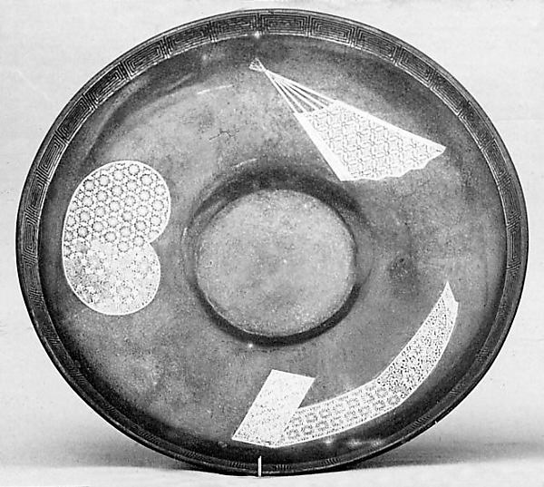 Saucer 19th cent,  Poster Print