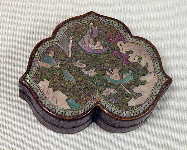 Incense Box second half of the 18th cent,  Poster Print Wall Art
