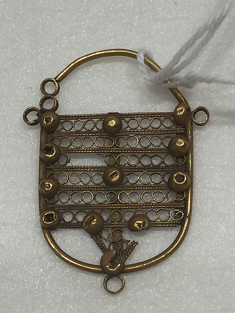 :Earring 6th–10th century-16x12"(A3) Poster