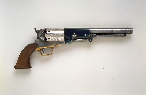 Colt Walker Percussion Revolver  serial no. 1017 1847,  Poster Print Wall Art