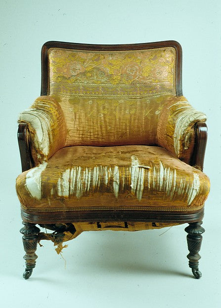 Armchair c1880 Herter Brothers,  Poster Print Wall Art