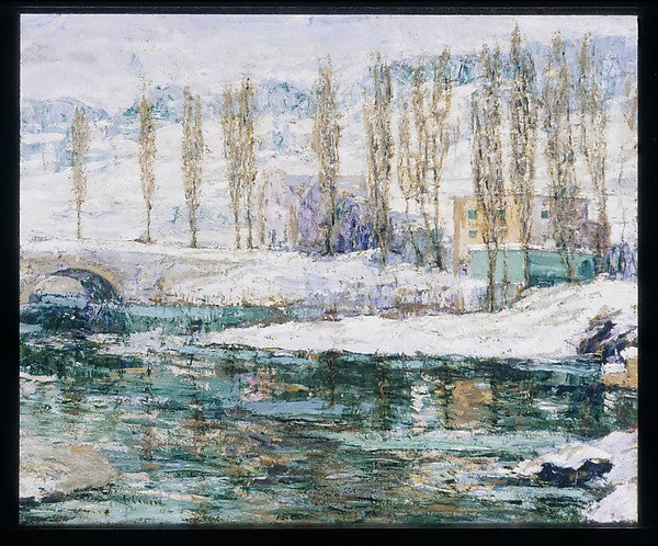 Winter 1914-Ernest Lawson,16X12"(A3) Poster