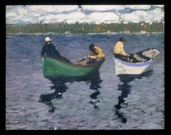 Fishermen c1920-George Luks, Poster Print - Wall Art